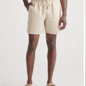 Like New Quince 100% Linen Drawstring Men’s Shorts
